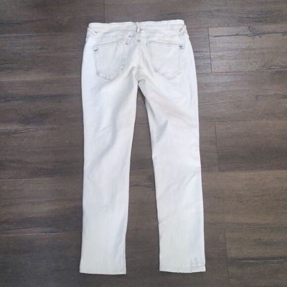 Vigoss the Thompson Tomboy Distressed White Jeans - Picture 2 of 13